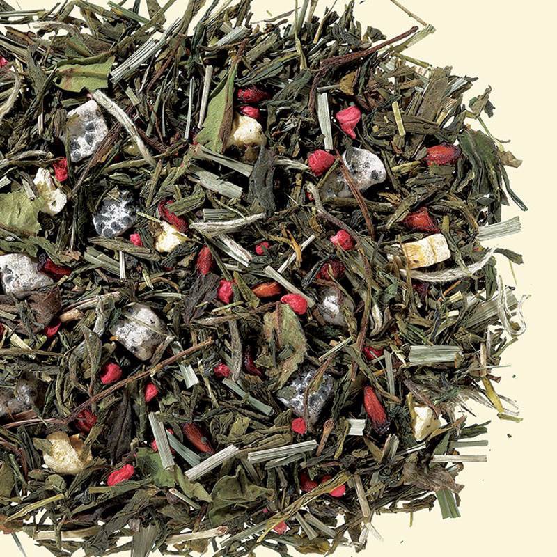 Herbata biała/zielona smakowa Smoczy Owoc 100g