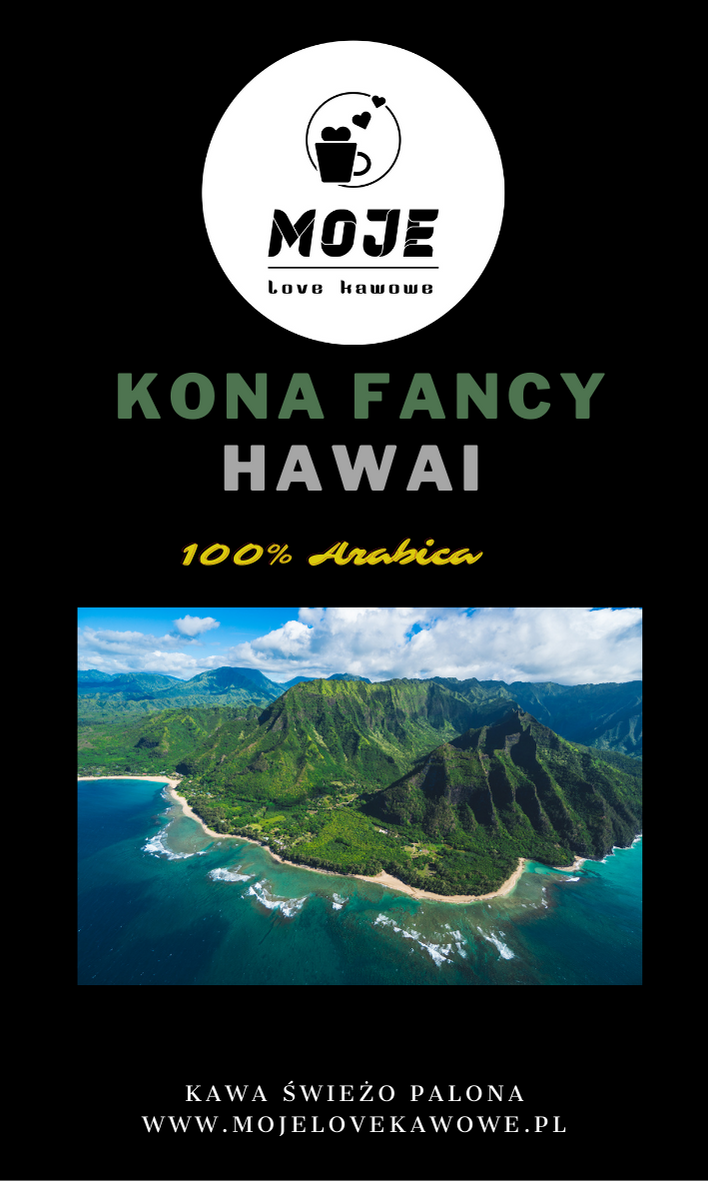 Kawa Ziarnista Hawai Kona Fancy Premium 1000g