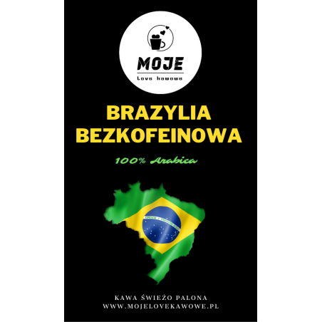 Kawa Brazylia Bezkofeinowa