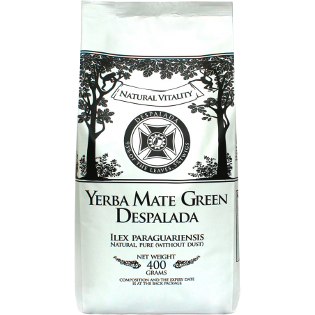 YERBA MATE GREEN DESPALADA 400 g - ORGANIC MATE GREEN