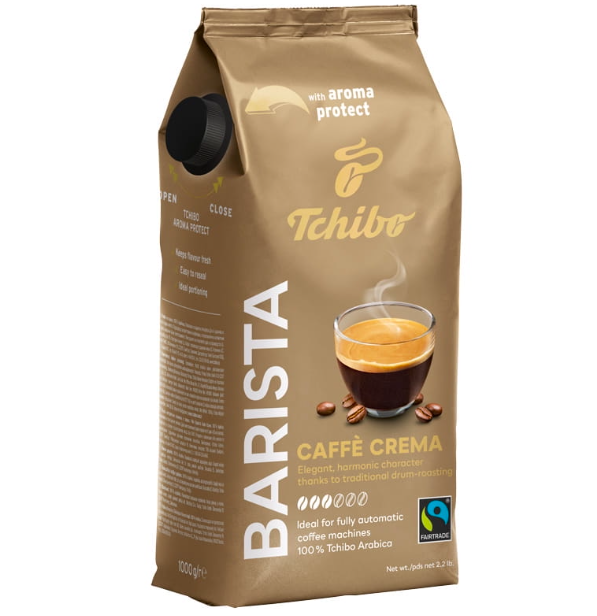 Kawa ziarnista Tchibo Barista Caffe Crema 1000g ziarnista