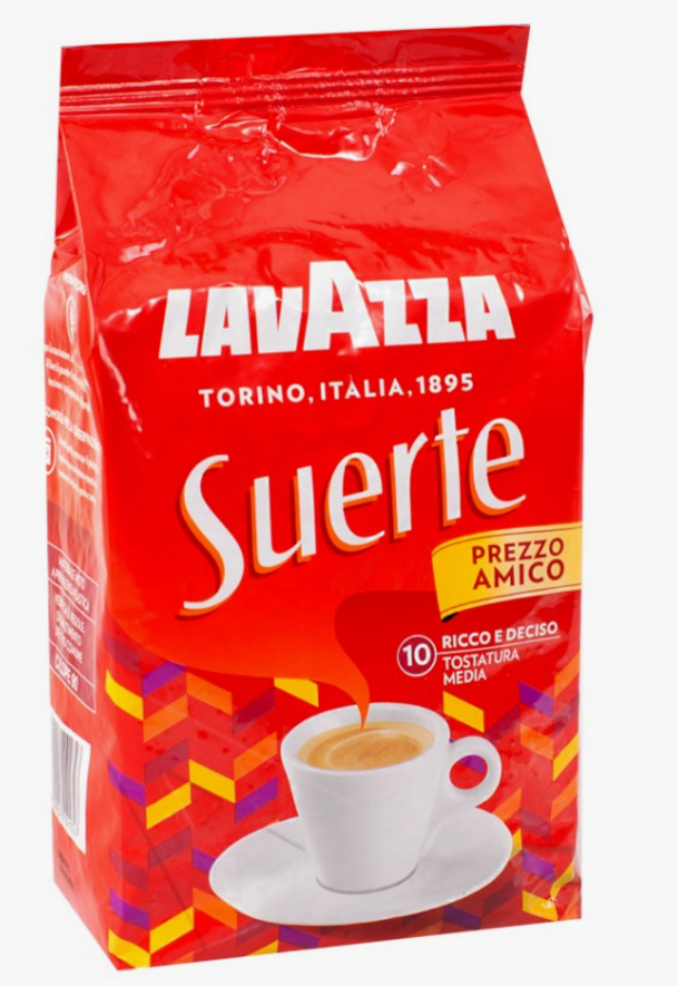 Kawa ziarnista Lavazza Suerte 1kg 1000g ziarnista