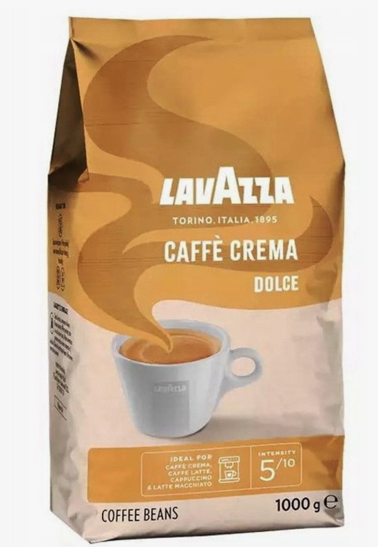 Kawa ziarnista Lavazza Dolce Caffe Crema 1 KG 1000g ziarnista