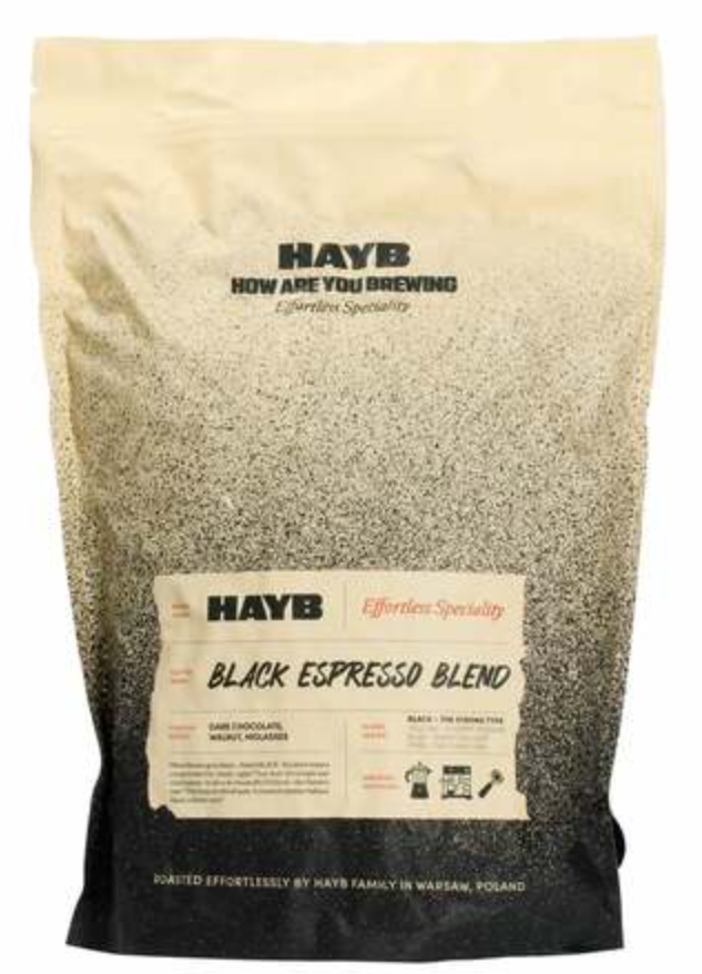 HAYB - Black Espresso Blend 1kg 1000g ziarnista