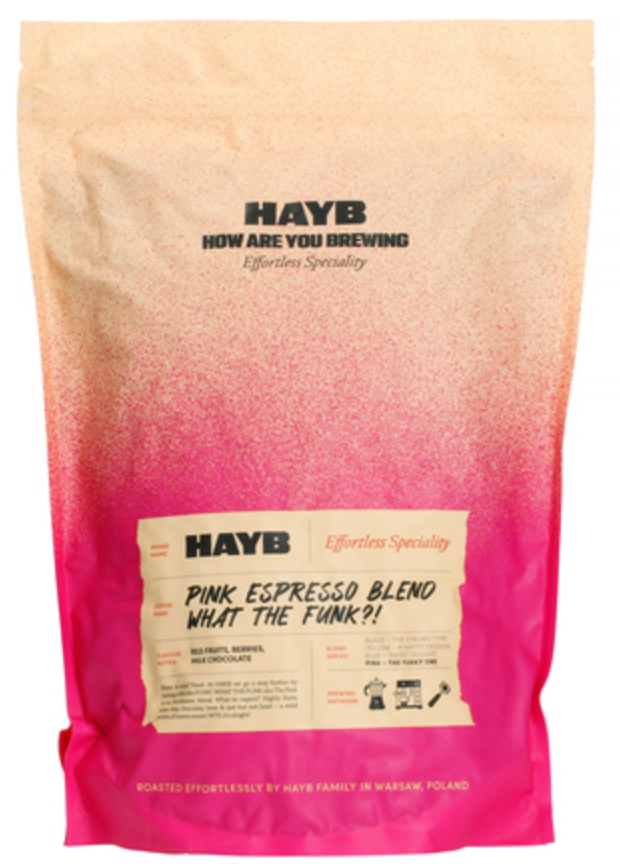 HAYB - Pink Espresso Blend WTF 1kg 1000g ziarnista