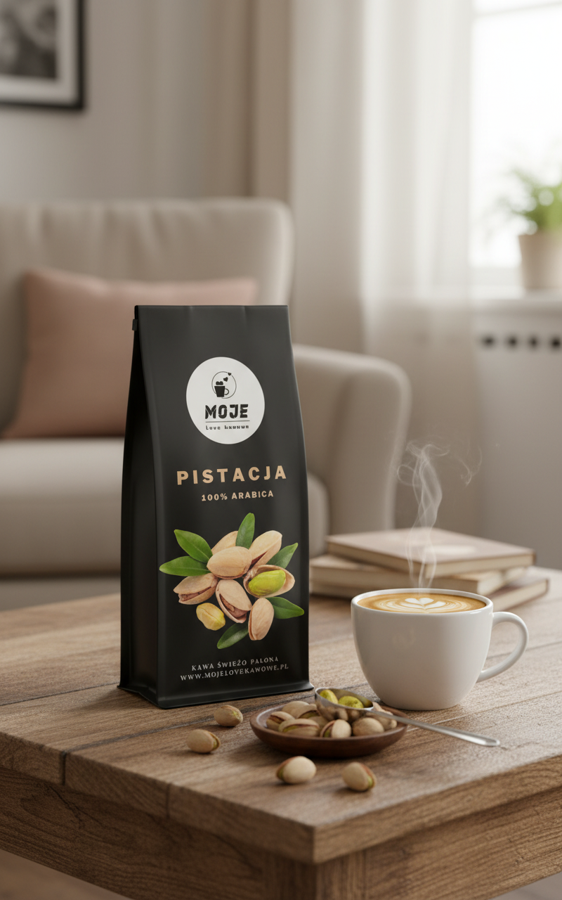 Kawa smakowa Pistacja 1000g ziarnista
