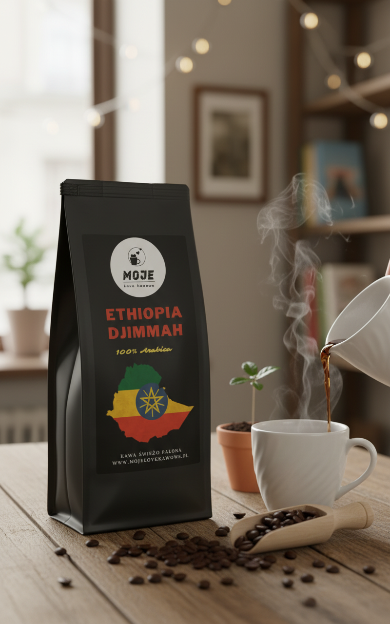 Kawa Etiopia Djimmah 1000g ziarnista