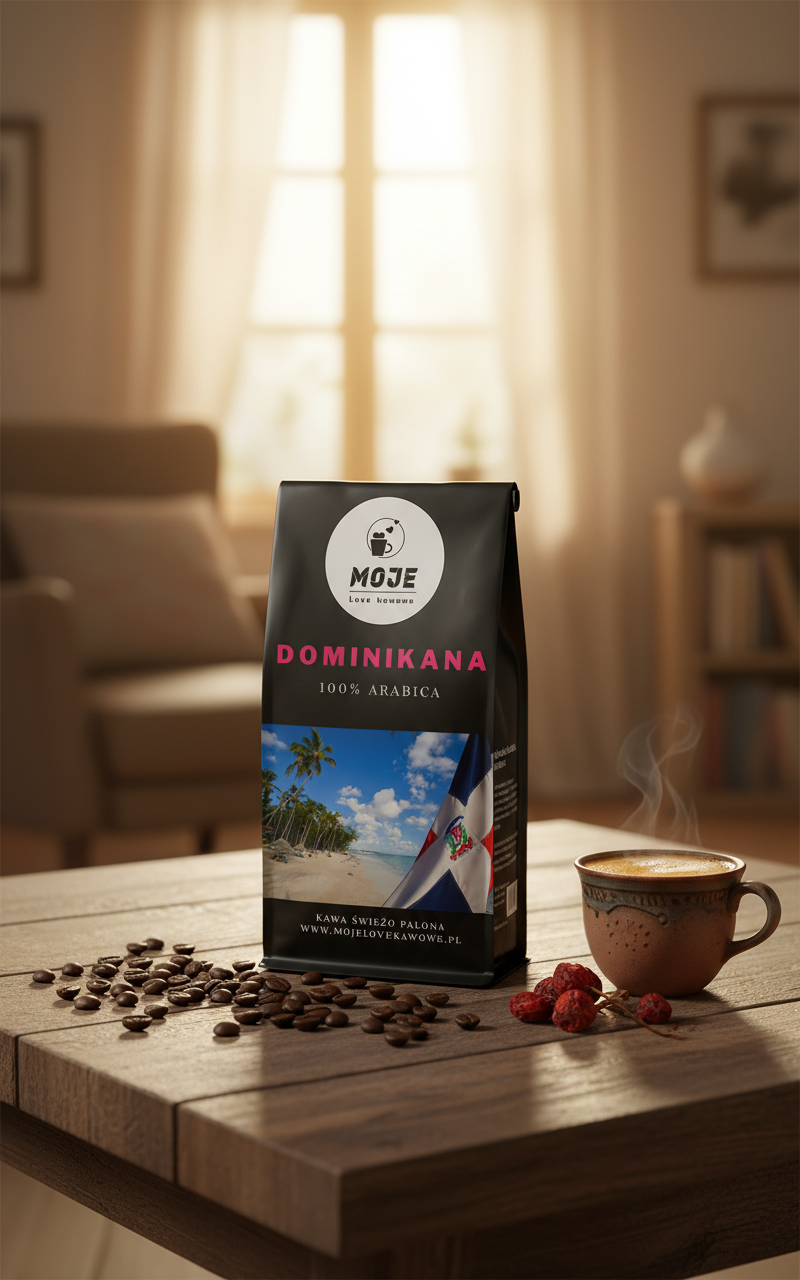 Kawa Dominikana 1000g ziarnista